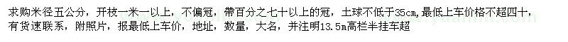 求購(gòu)五角楓