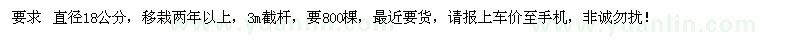 求購大葉女貞