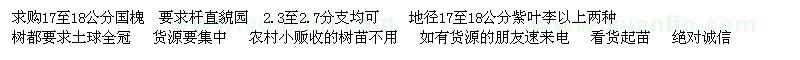 求購紫葉李