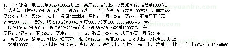 求購美洲黑楊