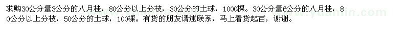 求購(gòu)八月桂