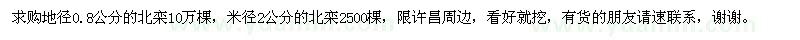 求購(gòu)北欒