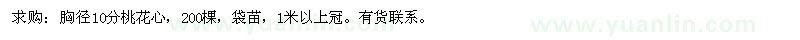 求購桃花心