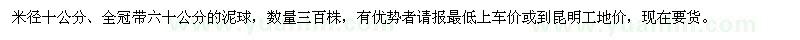 求購黃花槐
