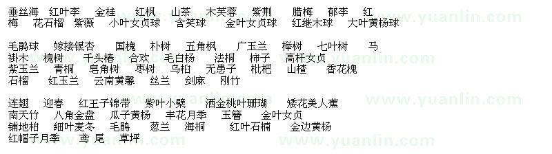 求購求購喬灌木樹木