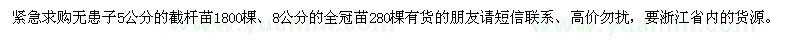 求購5公分、8公分無患子