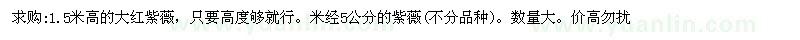 求購大紅紫薇