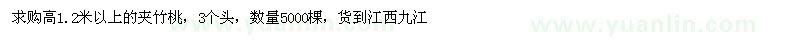 求購(gòu)高1.2米以上夾竹桃