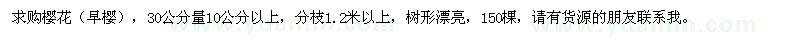 求購(gòu)櫻花