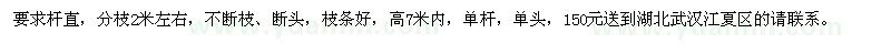 求購米徑8公分實生銀杏1000棵