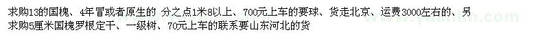 求購國槐