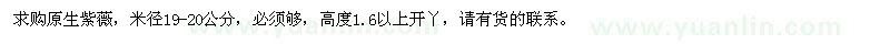 求購米徑19-20公分紫薇