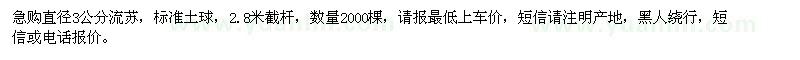 求購(gòu)直徑3公分流蘇