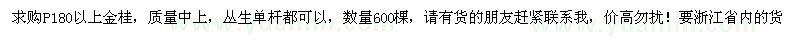 求購(gòu)金桂