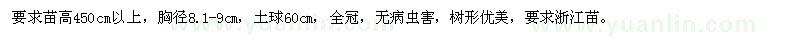 求購(gòu)無(wú)患子540棵
