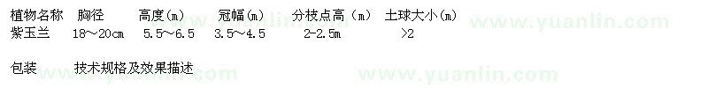 求購(gòu)紫玉蘭