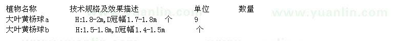 求購大葉黃楊球