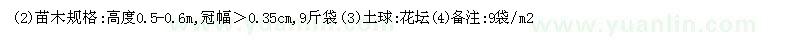 求購金邊露兜