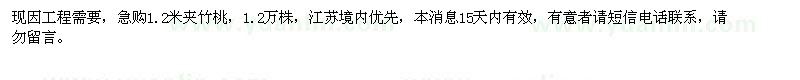 求購120公分夾竹桃