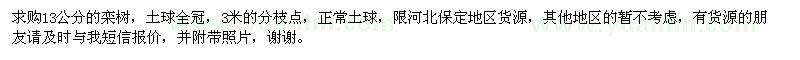 求購13公分的欒樹