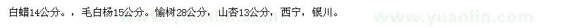 求購白蠟14公分
