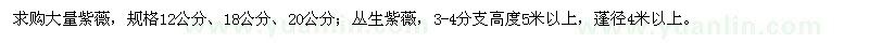 求購(gòu)12、18、20公分紫薇