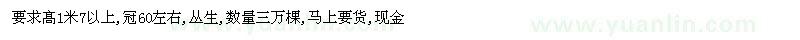求購(gòu)四季桂