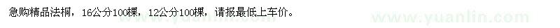 求購(gòu)精品法桐