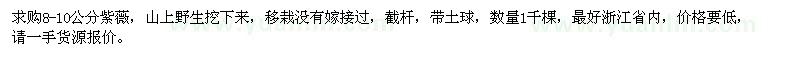 求購8-10公分紫薇
