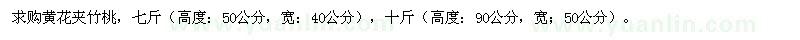 求購黃花夾竹桃