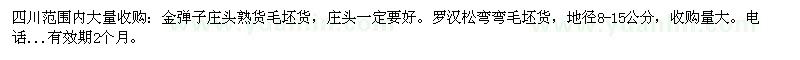 求購金彈子