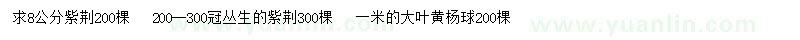 求購(gòu)8公分紫荊