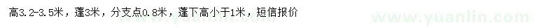 求購胸徑12公分櫻花