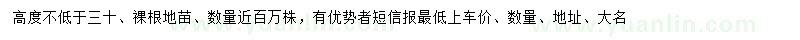 求購高30公分以上紅葉石楠