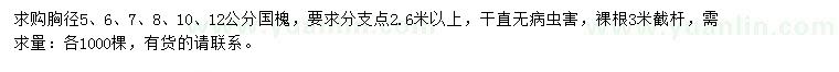 求購國槐