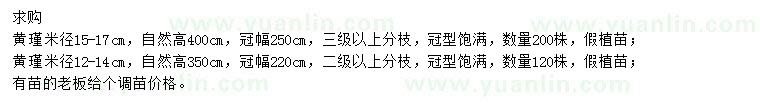 求購黃瑾