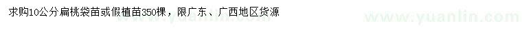 求購10公分扁桃