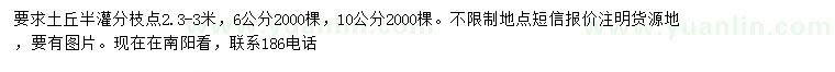 求購6、10公分五角楓