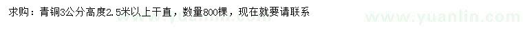 求購3公分青銅
