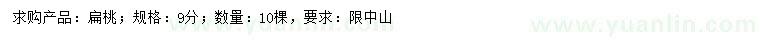 求購9公分扁桃
