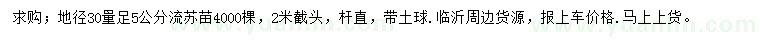 求購地徑30量5公分流蘇