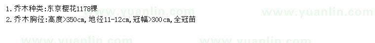 求購高3.5米東京晚櫻