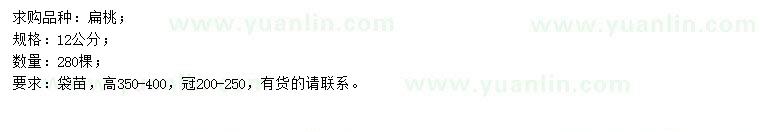 求購(gòu)12公分扁桃