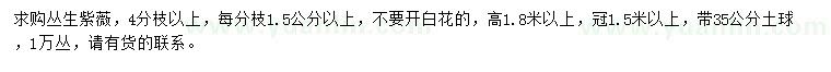 求購4分枝以上叢生紫薇
