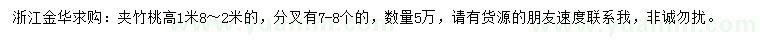 求購(gòu)高1.8-2米夾竹桃