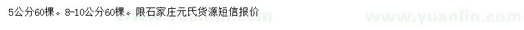 求購5公分石榴樹