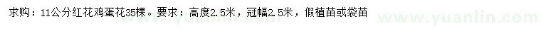 求購11公分紅花雞蛋