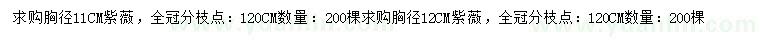 求購胸徑11、12公分紫薇