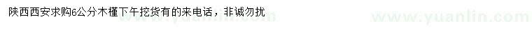求購(gòu)6公分木槿