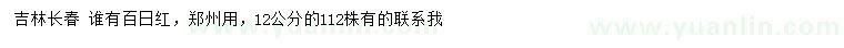 求購12公分百日紅